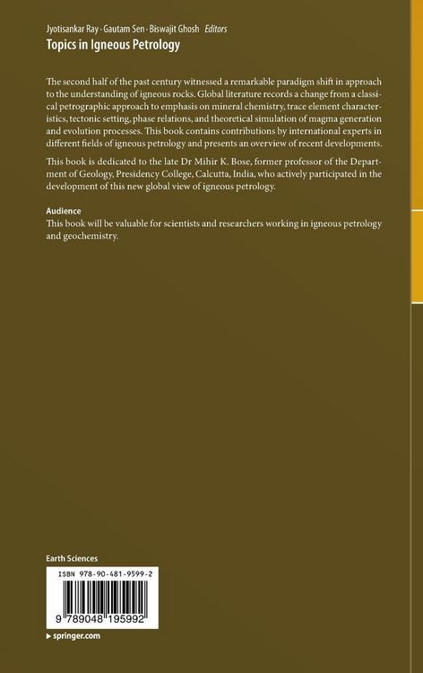 Produktbild: Topics in Igneous Petrology