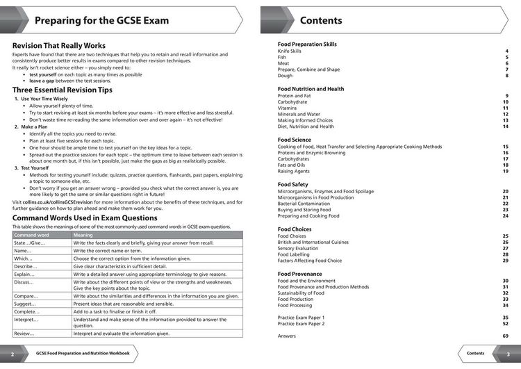 Produktbild: AQA GCSE 9-1 Food Preparation & Nutrition Workbook