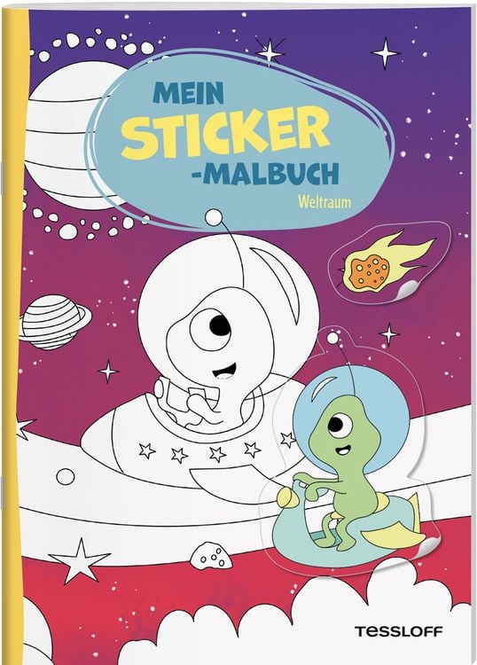 Produktbild: Mein Sticker-Malbuch. Weltraum