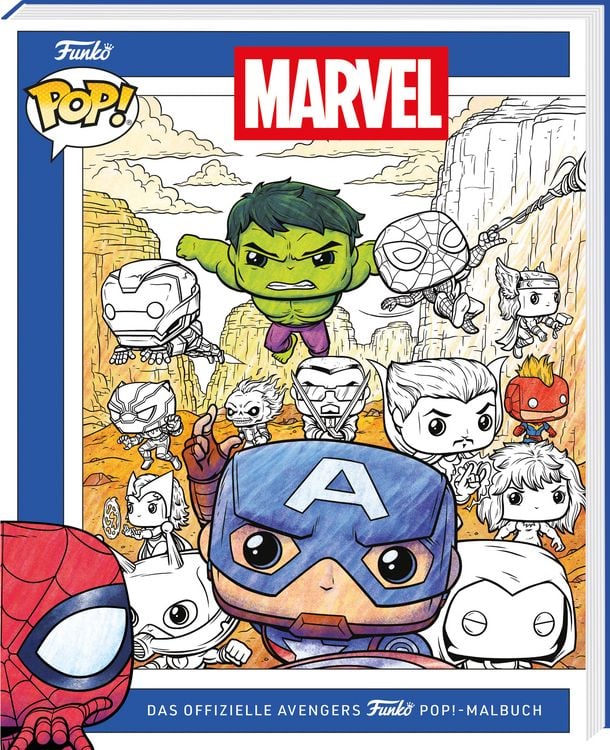 Produktbild: Marvel: Das offizielle Avengers Funko Pop!-Malbuch