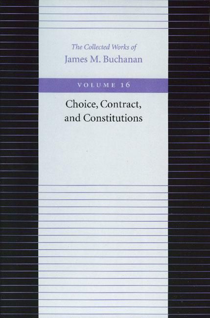 Produktbild: Choice, Contract, and Constitutions