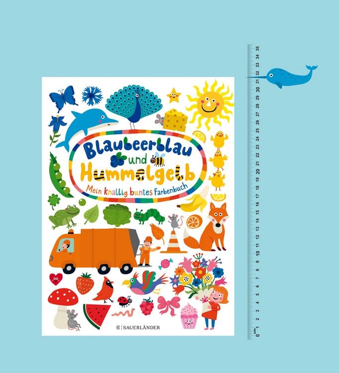 Produktbild: Blaubeerblau und Hummelgelb Mein knallig buntes Farbenbuch