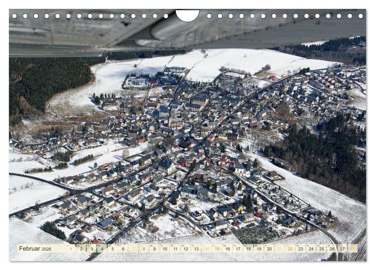 Produktbild: Oberfranken aus der Vogelperspektive (Wandkalender 2026 DIN A4 quer), CALVENDO Monatskalender