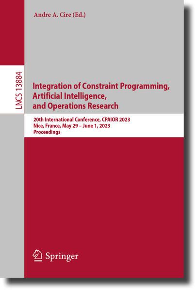 Produktbild: Integration of Constraint Programming, Artificial Intelligence, and Operations Research
