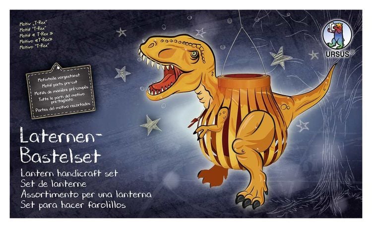 Produktbild: URSUS Laternen-Bastelset "T-Rex"