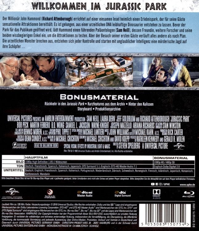 Produktbild: Jurassic Park