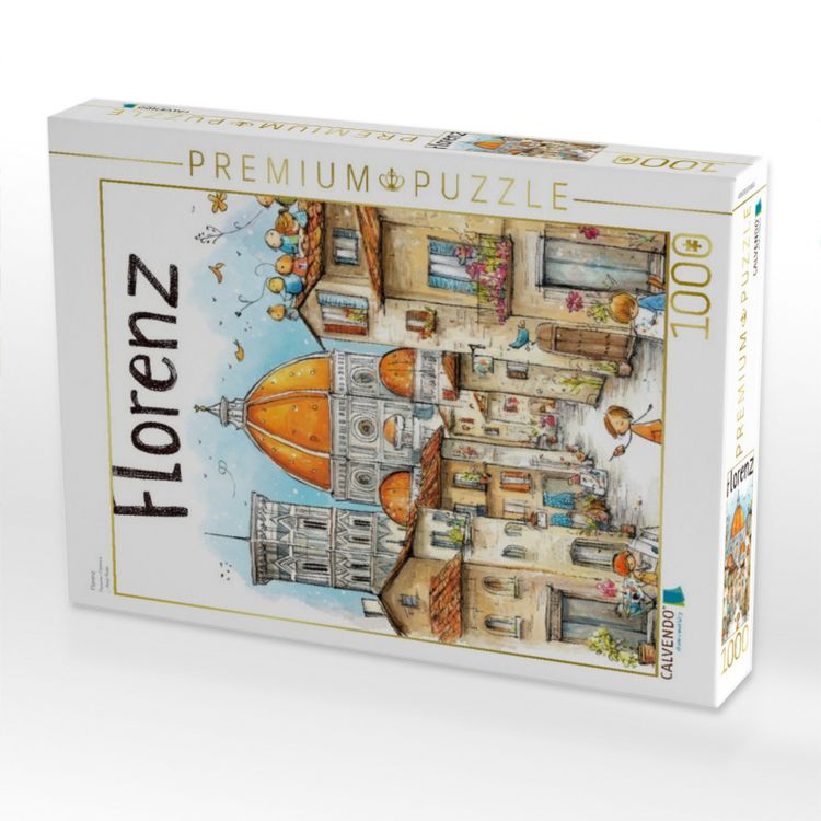 Produktbild: CALVENDO Puzzle Florenz | 1000 Teile Lege-Gr&ouml;&szlig;e 64x48cm Foto-Puzzle f&uuml;r gl&uuml;ckliche Stunden