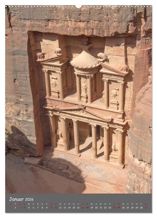 Produktbild: Sch&ouml;nheit Petra (hochwertiger Premium Wandkalender 2026 DIN A2 hoch), Kunstdruck in Hochglanz