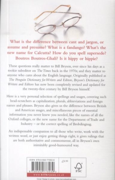 Produktbild: Bryson's Dictionary: for Writers and Editors