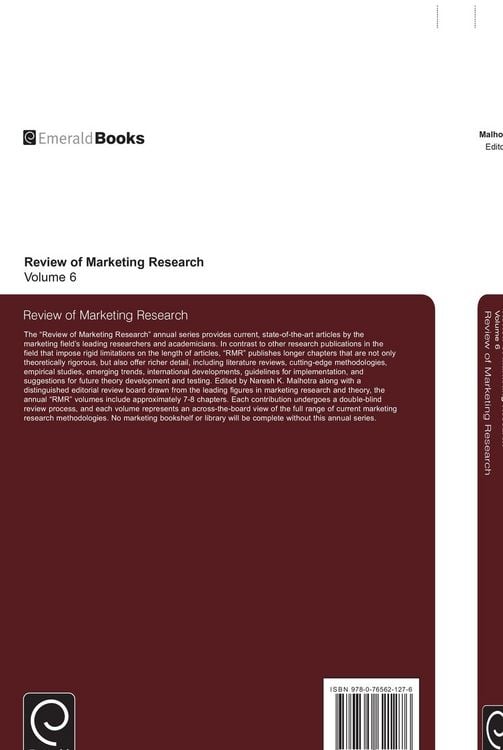 Produktbild: Review of Marketing Research