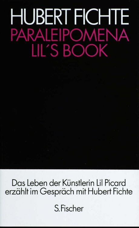 Produktbild: Paraleipomena Lil's Book