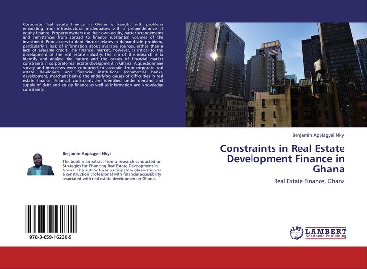 Produktbild: Constraints in Real Estate Development Finance in Ghana
