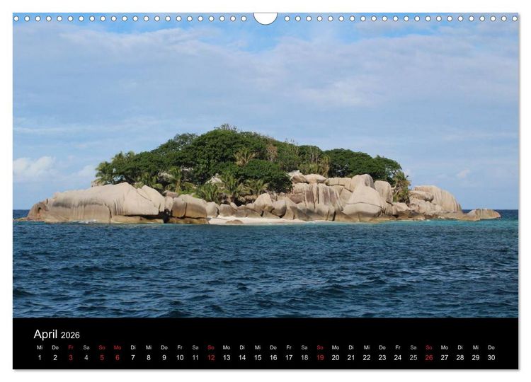 Produktbild: Seychellen (Wandkalender 2026 DIN A3 quer), CALVENDO Monatskalender