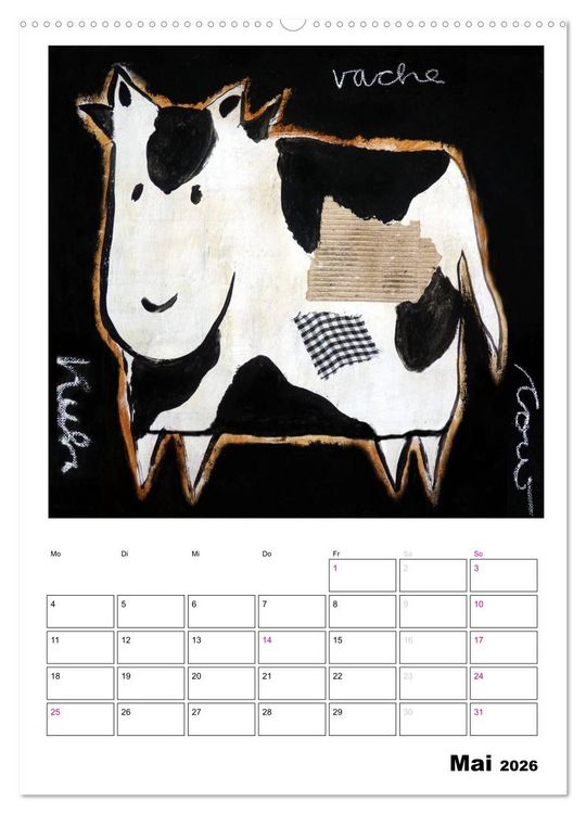Produktbild: little pets (Wandkalender 2026 DIN A2 hoch), CALVENDO Monatskalender
