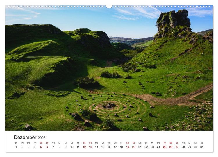 Produktbild: Schottland - Die wilde Sch&ouml;nheit der Highlands (Wandkalender 2026 DIN A2 quer), CALVENDO Monatskalender