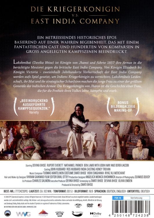 Produktbild: Die Kriegerk&ouml;nigin von Jhansi