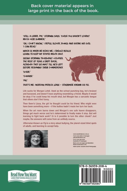 Produktbild: Otherwise Known as Pig [Large Print 16pt]