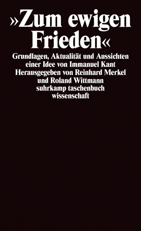 Produktbild: Zum ewigen Frieden