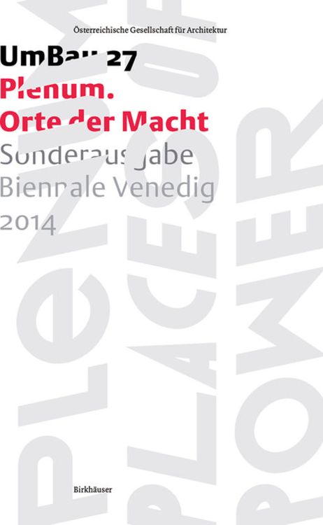 Produktbild: Plenum &ndash; Orte der Macht