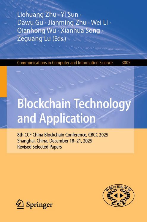 Produktbild: Blockchain Technology and Application