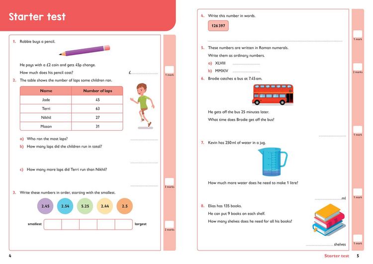 Produktbild: Year 6 Maths KS2 SATs Targeted Practice Workbook