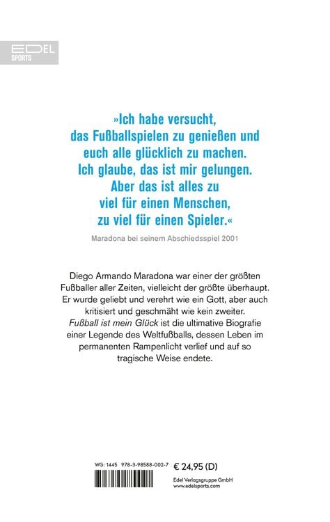 Produktbild: Maradona „Fußball ist mein Glück“