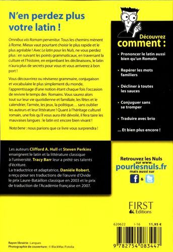Produktbild: Le latin: pour les nuls