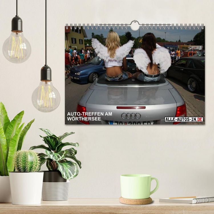 Produktbild: Burnout am W&ouml;rthersee (Wandkalender 2025 DIN A4 quer), CALVENDO Monatskalender