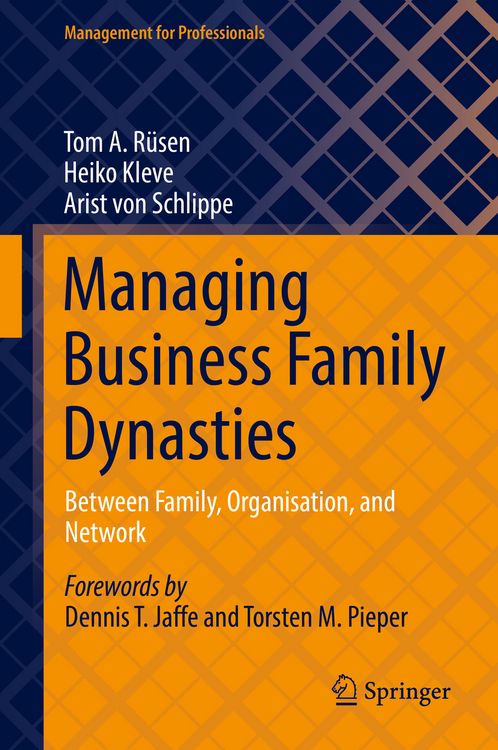 Produktbild: Managing Business Family Dynasties