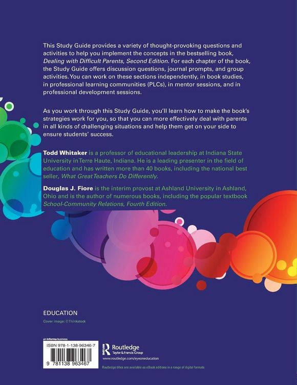 Produktbild: Study Guide to Dealing with Difficult Parents