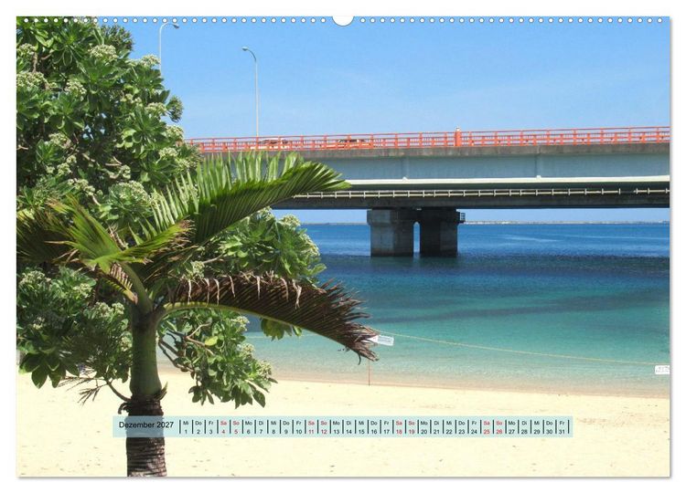 Produktbild: Okinawa - Subtropisches Inselparadies (Wandkalender 2027 DIN A2 quer), CALVENDO Monatskalender