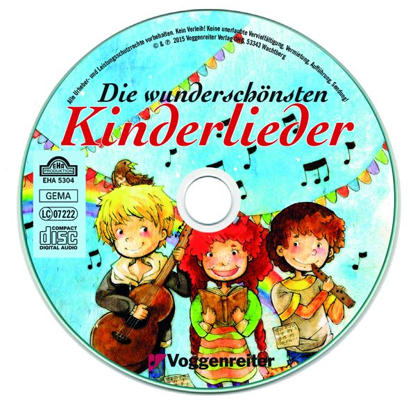 Produktbild: Die wundersch&ouml;nsten Kinderlieder