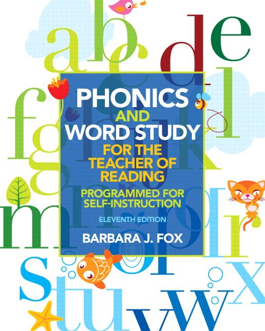 Produktbild: Phonics and Word Study for the Teacher of Reading: Programmed for Self-Instruction