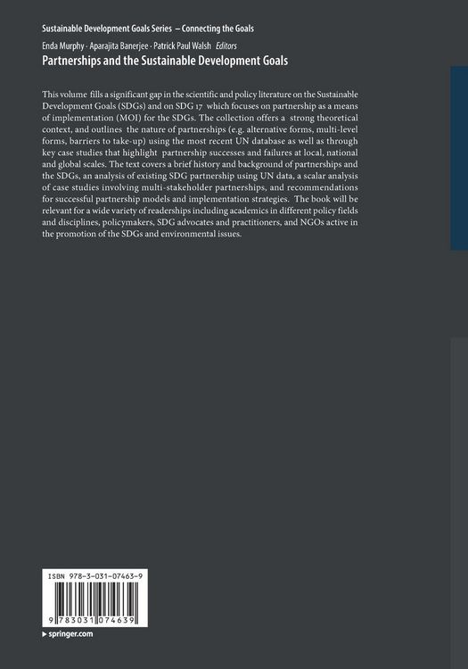 Produktbild: Partnerships and the Sustainable Development Goals