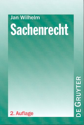 Produktbild: Sachenrecht