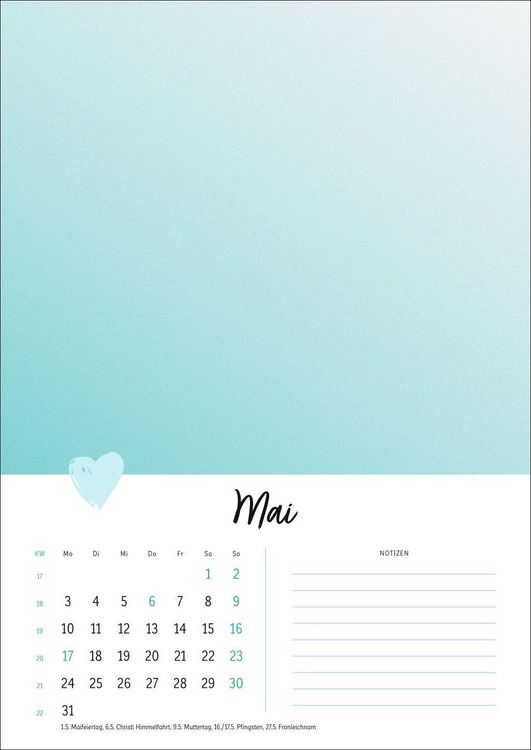 Produktbild: Kreativkalender Mit Liebe gemacht A4 2027