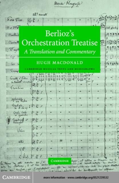 Produktbild: Berlioz's Orchestration Treatise