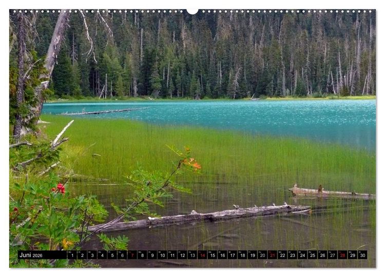 Produktbild: Kanada - Das Paradies f&uuml;r Entdecker (Wandkalender 2026 DIN A2 quer), CALVENDO Monatskalender