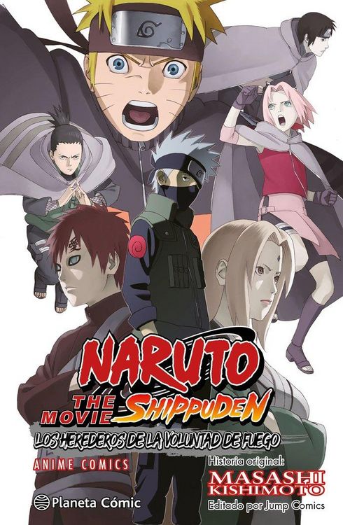 Produktbild: Naruto Shippuden Anime Comic Los Herederos de la Voluntad de Fuego