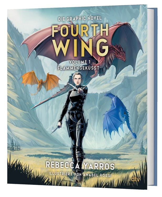 Produktbild: Fourth Wing &ndash; Flammengek&uuml;sst: Die Graphic Novel, Volume 1