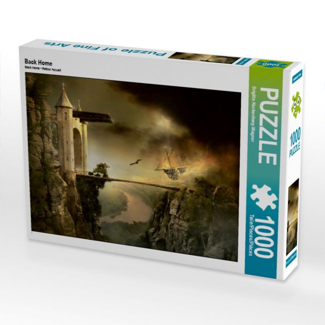 Produktbild: CALVENDO Puzzle Back Home | 1000 Teile Lege-Gr&ouml;&szlig;e 64x48cm Foto-Puzzle f&uuml;r gl&uuml;ckliche Stunden