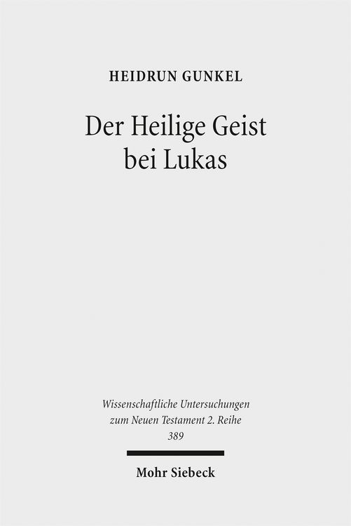 Produktbild: Der Heilige Geist bei Lukas