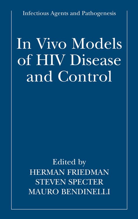Produktbild: In vivo Models of HIV Disease and Control