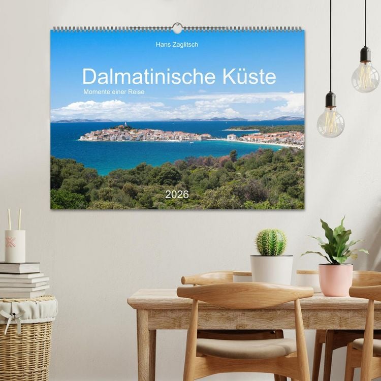Produktbild: Dalamtinische K&uuml;ste - Momente einer Reise (Wandkalender 2026 DIN A2 quer), CALVENDO Monatskalender