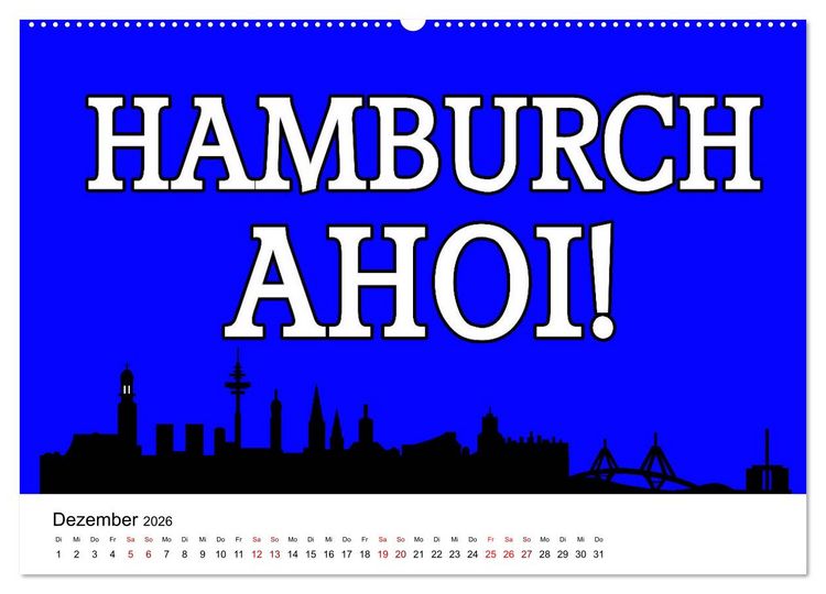 Produktbild: Hamburger Schnack (hochwertiger Premium Wandkalender 2026 DIN A2 quer), Kunstdruck in Hochglanz