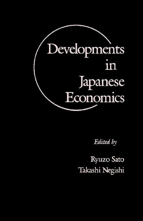 Produktbild: Developments in Japanese Economics