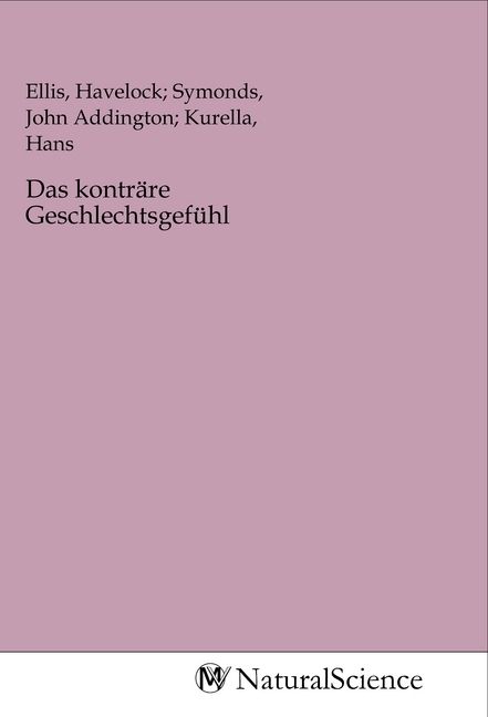 Produktbild: Das kontr&auml;re Geschlechtsgef&uuml;hl