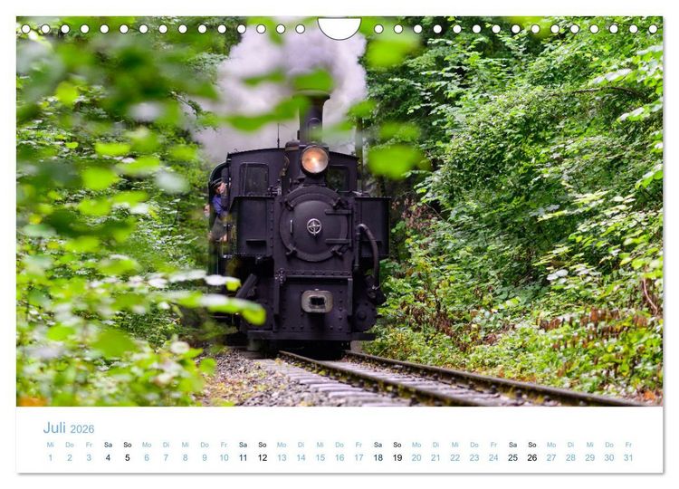 Produktbild: Steyrtalbahn (Wandkalender 2026 DIN A4 quer), CALVENDO Monatskalender