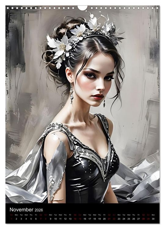 Produktbild: Dancing Elegance (Wall Calendar 2026 DIN A3 portrait), CALVENDO 12 Month Wall Calendar