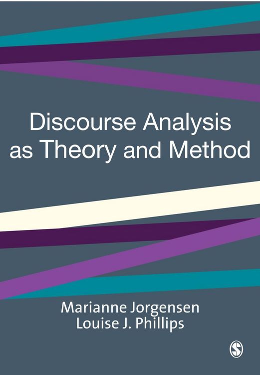 Produktbild: Discourse Analysis as Theory and Method